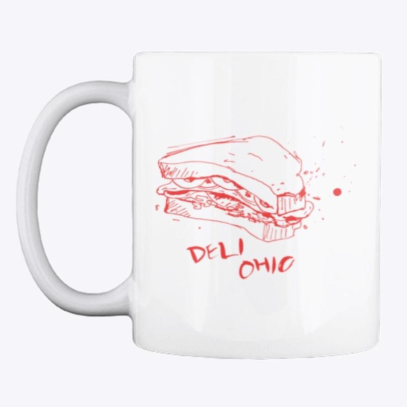 Deli Ohio Ink Mug Red